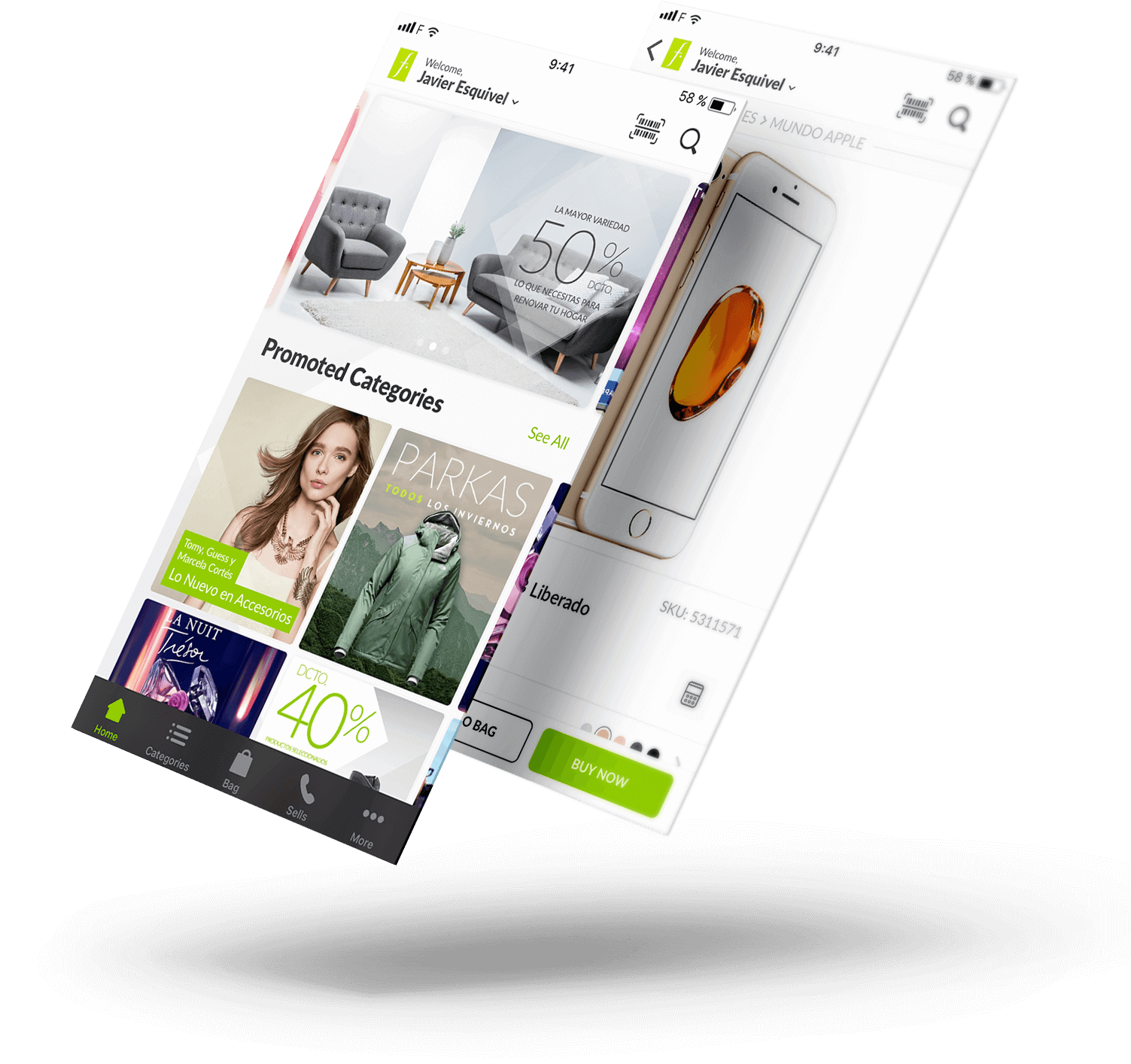 Falabella iOS Redesign